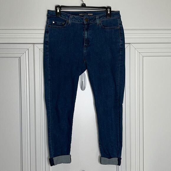 Michael Kors Selma Skinny Jeans Size 8P - Picture 3 of 8